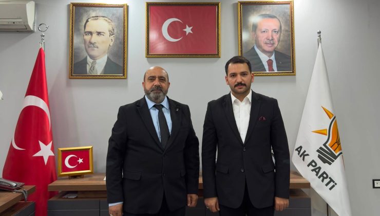 MHP Merkez İlçe heyetinden AK Parti Merkez İlçe Başkanlığı’na ziyaret