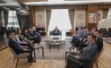 Vali Musa Işın ilçe kaymakamlarıyla bir araya geldi
