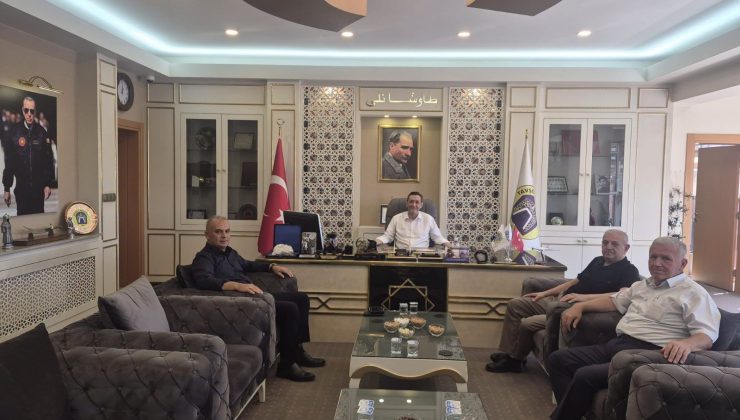 Cumhur İttifakı İl Genel Meclis üyelerinden Başkan Derin’e ziyaret