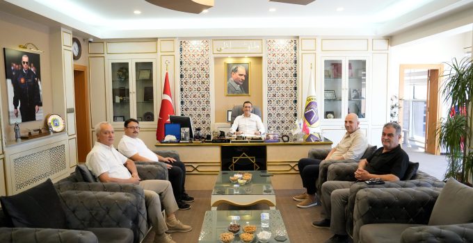 TKİ Tavşanlı Linyitspor yönetiminden Başkan Derin’e ziyaret