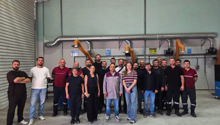 OSB Akademi’de uygulamalı kaynak eğitimi verildi