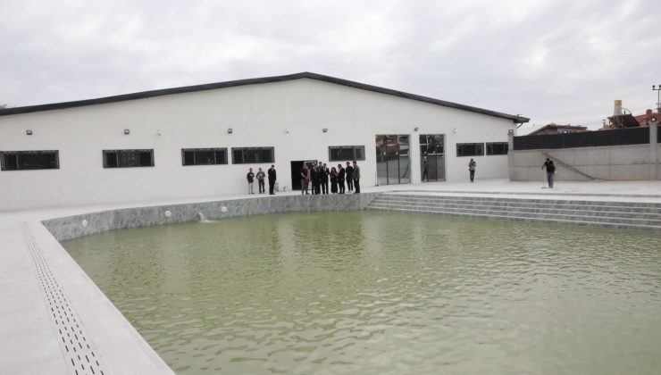 Yoncalı Dübecik Hamamı yapım çalışmalarında sona doğru