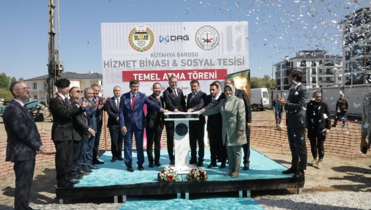 Kütahya Barosu Avukat Hizmet Binası’nın temeli atıldı