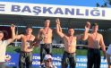 Pazarlar’da 3 ay önce kurulan güreş takımından tarihi başarı