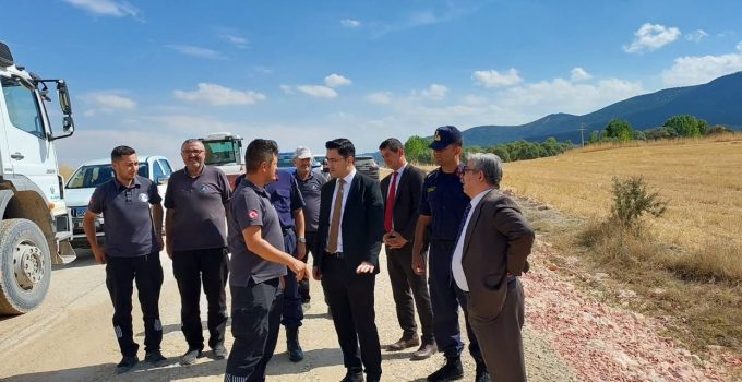 Kaymakam Karahan’dan köy ziyaretleri