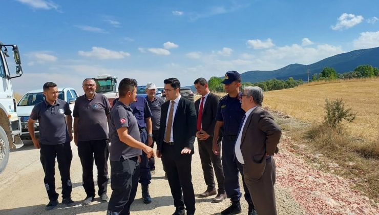 Kaymakam Karahan’dan köy ziyaretleri