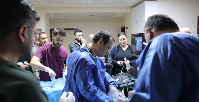 Kütahya’da uluslararası hekimlere ‘mikrodalga ablasyon’ eğitimi verildi