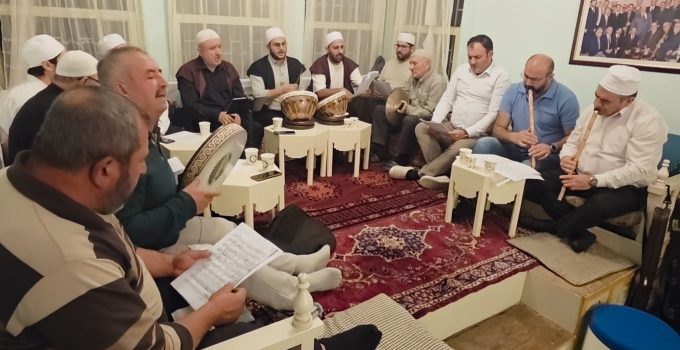 Merhum ressam Ahmet Yakupoğlu’nun evinde Ahi Gecesi programı