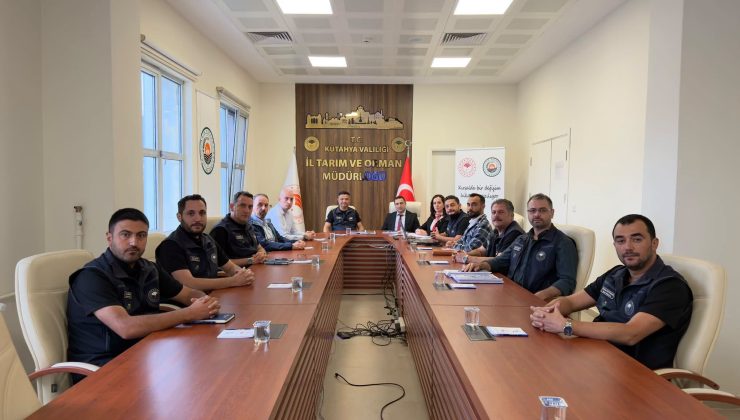 Kütahya’da 7 ilçe ve 157 köyü kapsayan kırsal kalkınma projesi ele alındı