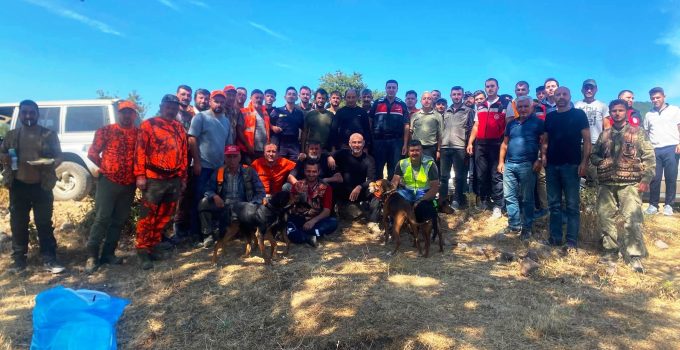 Tarım alanlarını korumak için sürek avı gerçekleştirildi