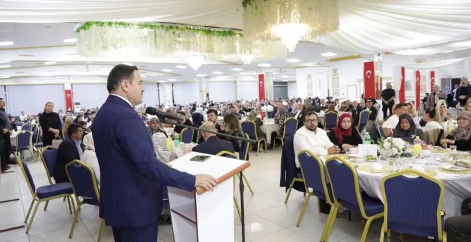 Şehit aileleri ve gaziler için düzenlenen yemekte birlik ve beraberlik vurgusu