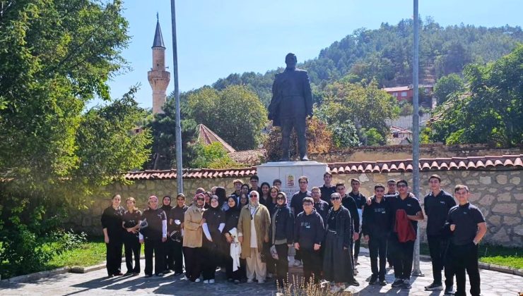 Öğrenciler Kütahya’nın tarihi ve kültürel mirasını keşfetti