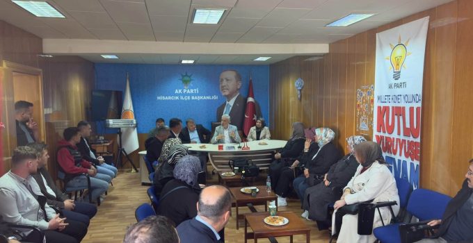 Hisarcık AK Parti’de teşkilat çalışmaları ele alındı