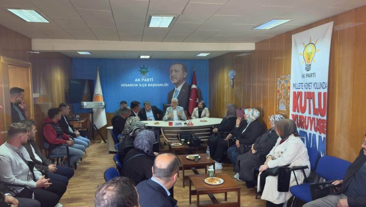 Hisarcık AK Parti’de teşkilat çalışmaları ele alındı