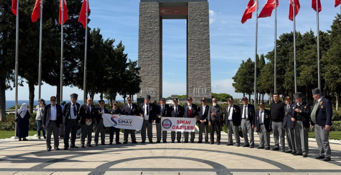 Simavlı gaziler Çanakkale gezisinde buluştu
