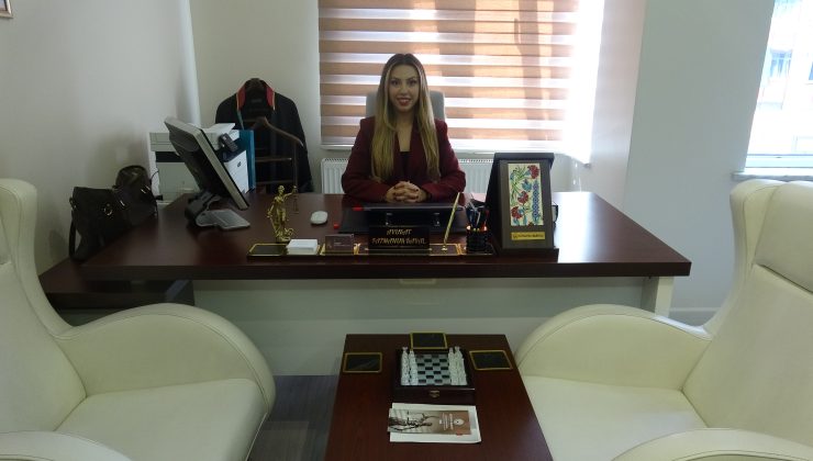Avukat Fatmanur Kaval’ın hukuk bürosu açıldı