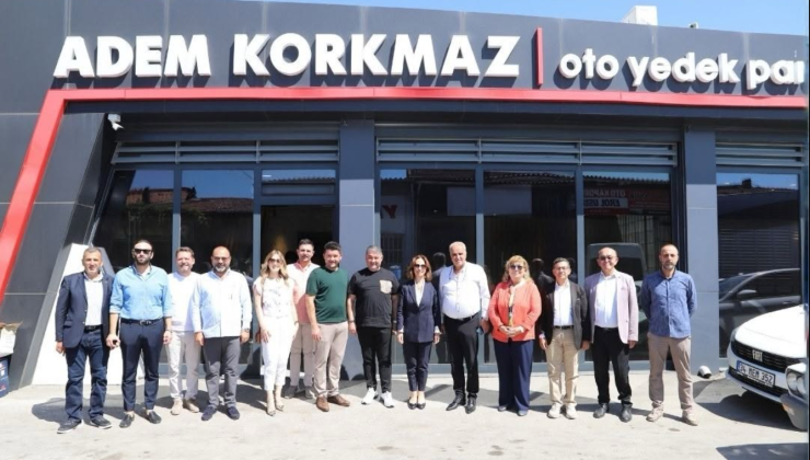 KUTSO’dan Adem Korkmaz Oto Yedek Parça’ya üye ziyareti