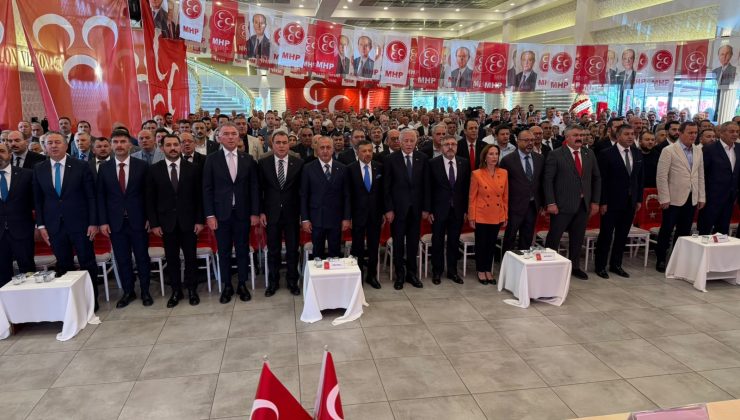 MHP Kütahya 15. Olağan İl Kongresi gerçekleştirildi: ‘Kardeşlik kalbimizde, gelecek aklımızda’