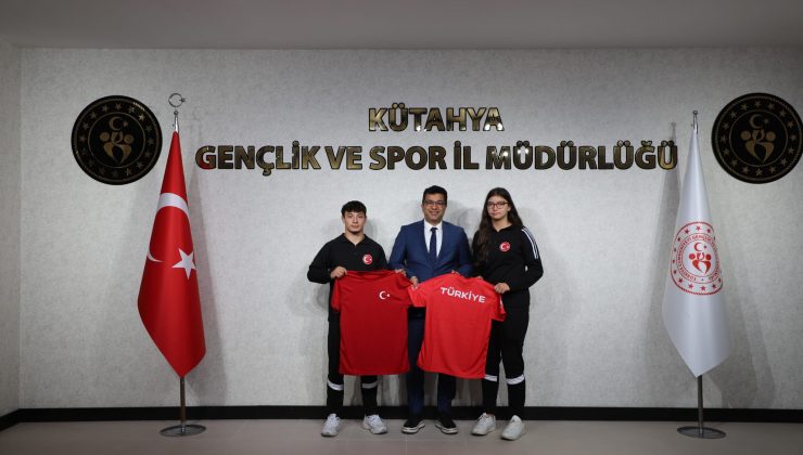 Kütahyalı sporcular Avrupa’da ülkemizi temsil edecek