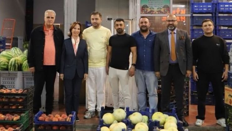 KUTSO yönetiminden Sebze ve Meyve Toptancı Hali’ne ziyaret