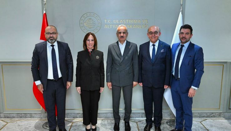 KUTSO Yönetimi Kütahya’nın ulaşım taleplerini Bakan Uraloğlu’na iletti