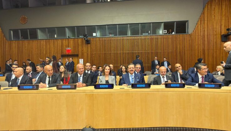 ESİN GÜRAL ARGAT, BM GENEL MERKEZİ’NDE COP31 LANSMANINA KATILDI