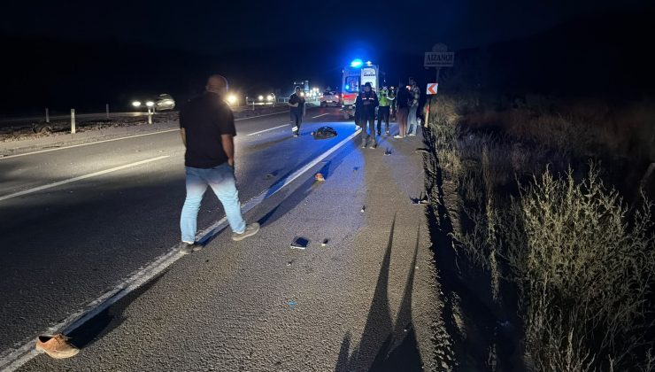 Ahmetoluğu kavşağında feci kaza: Motosiklet sürücüsü hayatını kaybetti