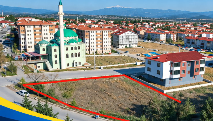 Gediz Belediyesi bin 326 metrekarelik arsayı ihaleye çıkarıyor