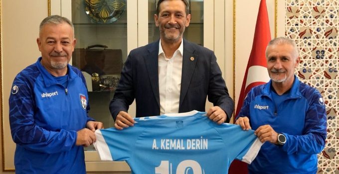 Tavşanlı Erdemspor’dan Başkan Derin’e ziyaret