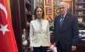 ESİN GÜRAL ARGAT, MHP GENEL BAŞKANI DEVLET BAHÇELİ’Yİ ZİYARET ETTİ