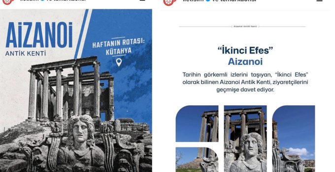 Aizanoi Antik Kenti, Cumhurbaşkanlığı İletişim Başkanlığı tarafından tanıtıldı