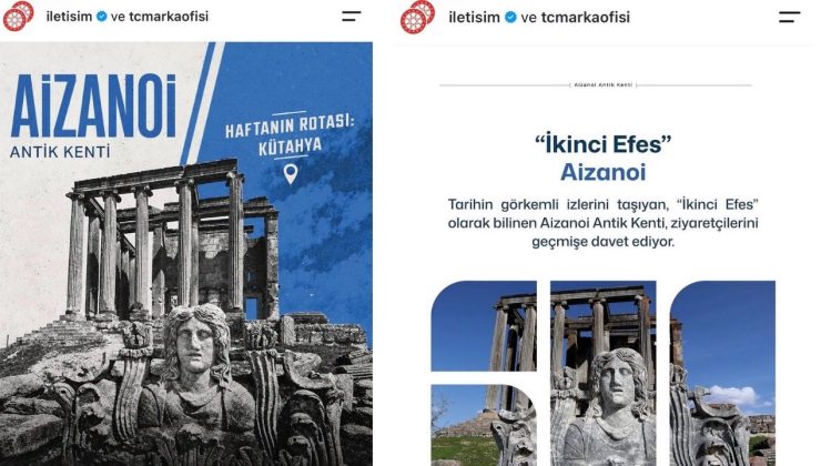 Aizanoi Antik Kenti, Cumhurbaşkanlığı İletişim Başkanlığı tarafından tanıtıldı