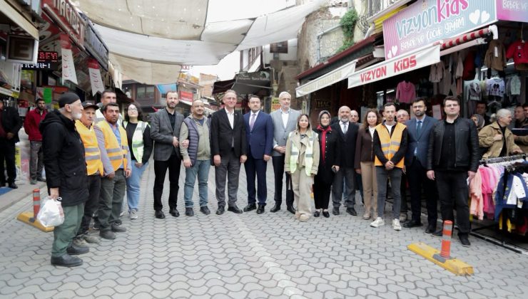 Saman Pazarı’nı tarihi kimliğine kavuşturacak dönüşüm başladı