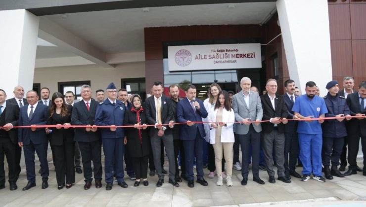 Çavdarhisar’da yeni sağlık yatırımı: Devlet Hastanesi hizmete açıldı