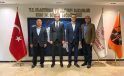 Başkan Derin, Karayolları Bölge Müdürü Güneş’i ziyaret etti
