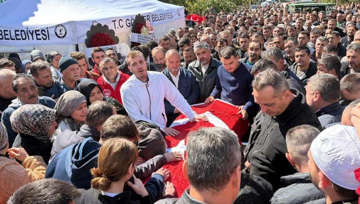 Soma’daki göçükte hayatını kaybeden Gedizli maden işçisi toprağa verildi