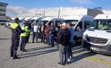 Jandarma ekiplerinden servis araçlarına denetim