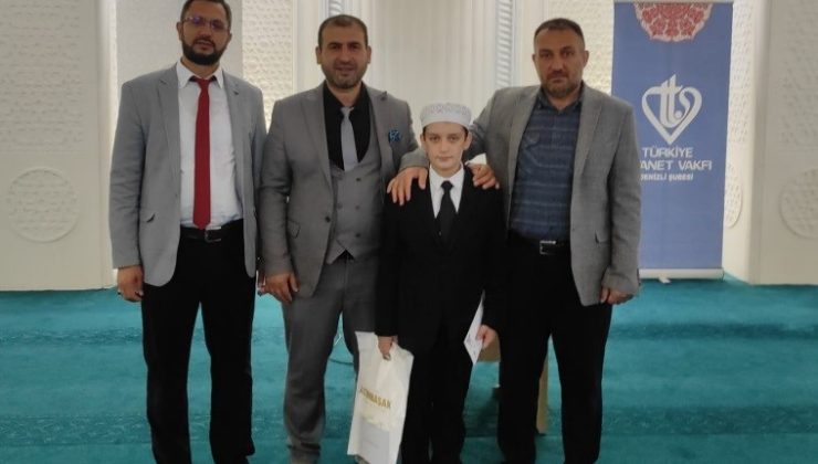 Tavşanlılı öğrenci Denizli’deki yarışmada bölge üçüncüsü oldu