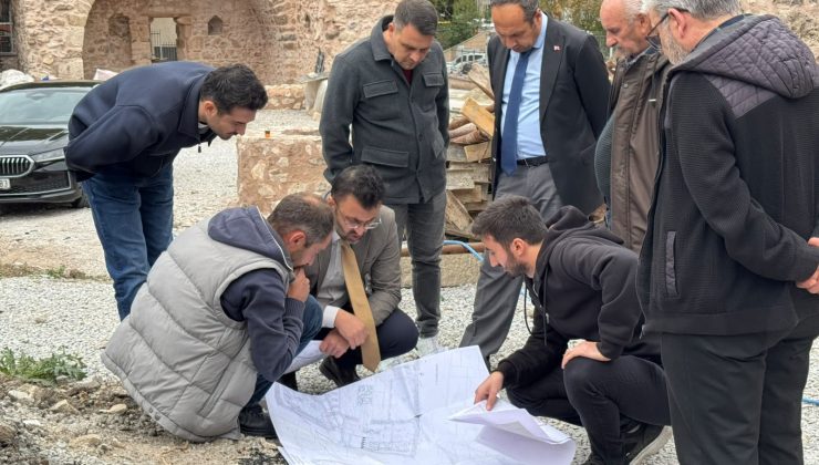 Yakup Çelebi İmaret Külliyesi ArkeoPark Projesi’nde sona doğru