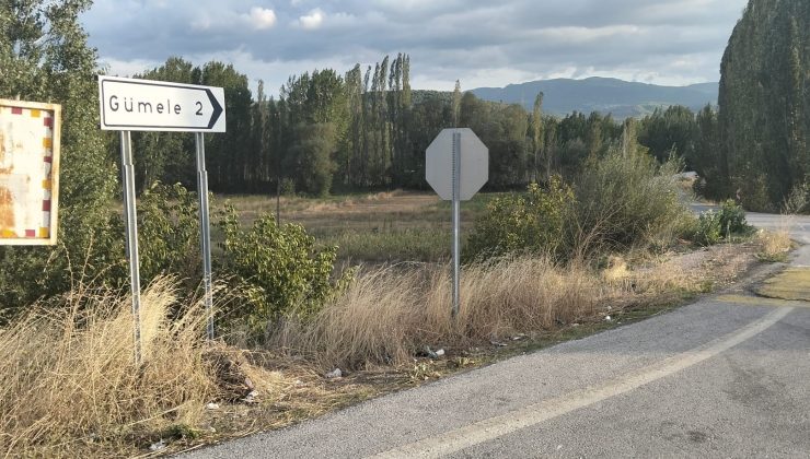 Gediz’in iki köyünde tehlikeli yollar için acil önlem talebi
