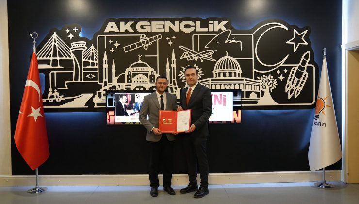 AK Parti Kütahya İl Gençlik Kolları Başkanlığına Oğuzhan İnce atandı