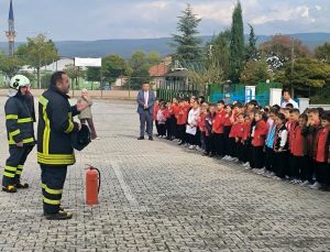 Öğrencilere afet farkındalık eğitimi verildi