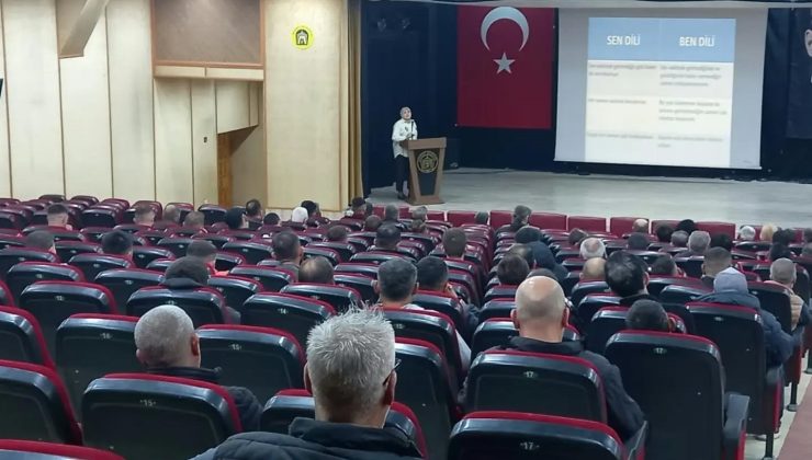 Yükümlülere aile içi iletişim semineri