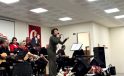 Kız öğrenci yurdunda Türk sanat müziği konseri verildi