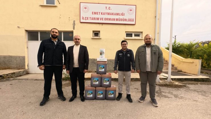 Emet’teki 10 süt işletmesine antimastitör cihazı desteği
