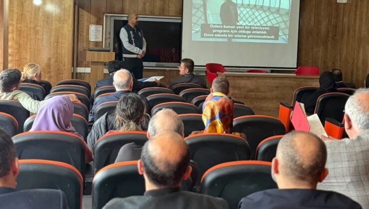 Öğretmenlere siber güvenlik eğitimi verildi