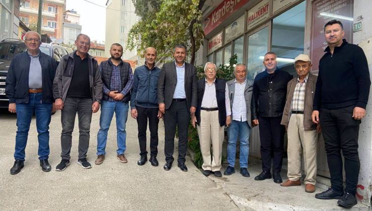 Başkan Akel, Demirci’deki hemşehrilerini iş yerlerinde ziyaret etti