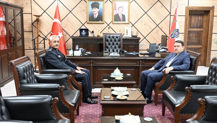 Vali Musa Işın’dan yeni Emniyet Müdürü Tandoğan’a ziyaret