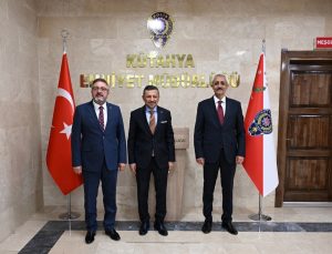 MHP heyetinden Emniyet Müdürü Tandoğan’a ‘hayırlı olsun’ ziyareti
