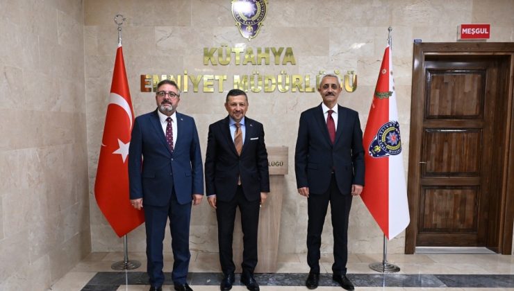 MHP heyetinden Emniyet Müdürü Tandoğan’a ‘hayırlı olsun’ ziyareti